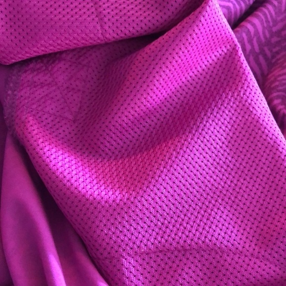 Hind Pink Chevron Graphic with Hot Lime Green Zip +  Rip Cords Athletic Jacket - Picture 15 of 15